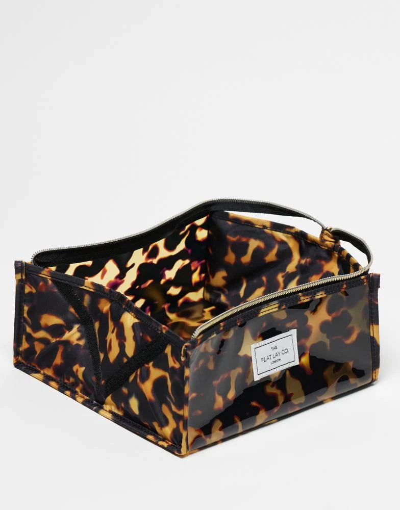Flat Lay Company The Flat Lay Co. x ASOS EXCLUSIVE Jelly Box Bag in Tortoise Shell 3