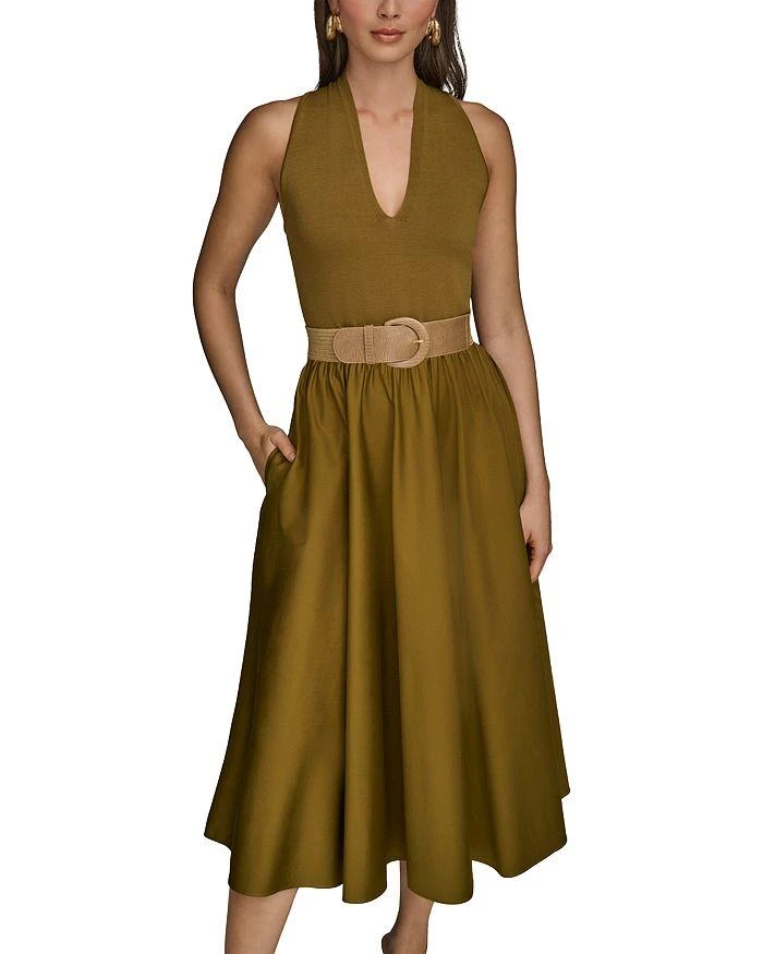 Shop Sateen A Line Belted Midi Dress on Sale at BeyondStyle  Get 50% Off  Sateen A Line Belted Midi Dress with Limited-Time Flash Deals, Exclusive  Discounts, and Special Offers. Enjoy Unbeatable