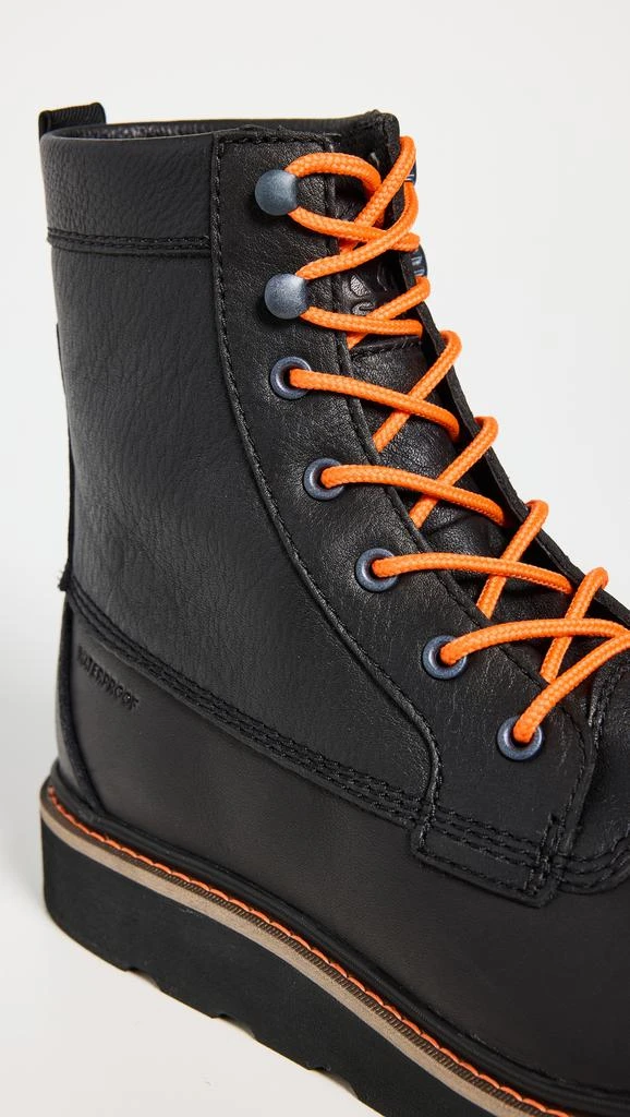 SOREL Slabtown 62 Caribou Hi-Viz Waterproof Boots 4