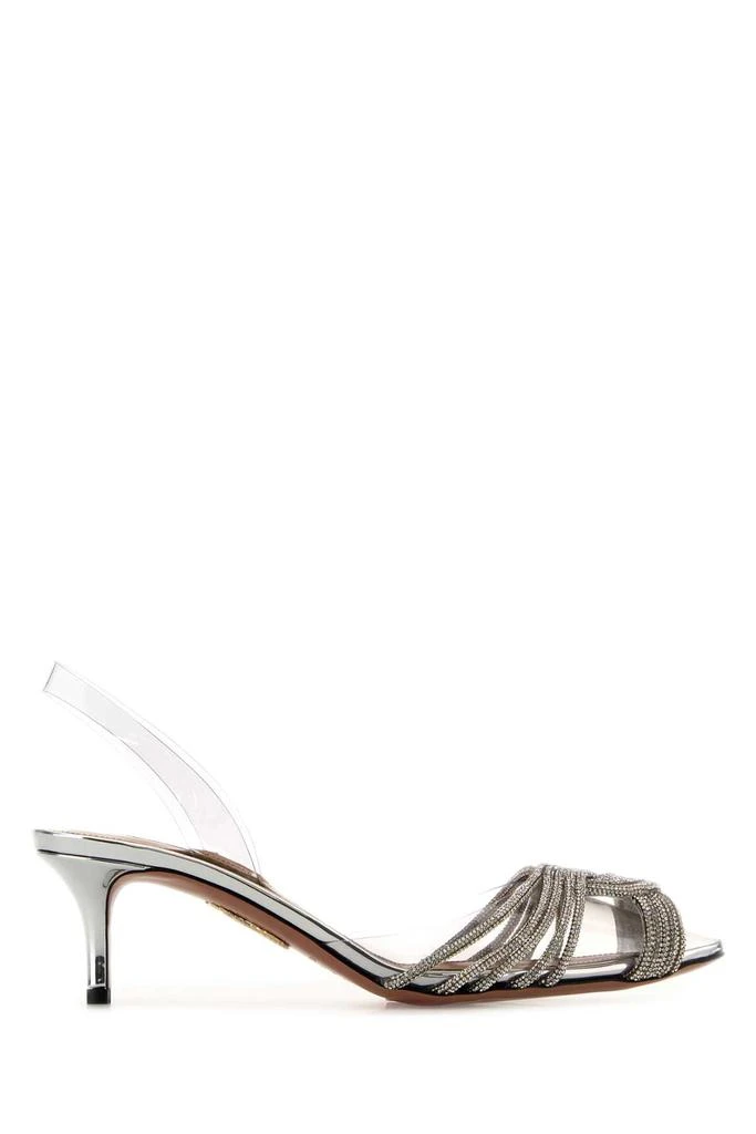 Aquazzura Transparent Pvc Gatsby 50 Pumps 1