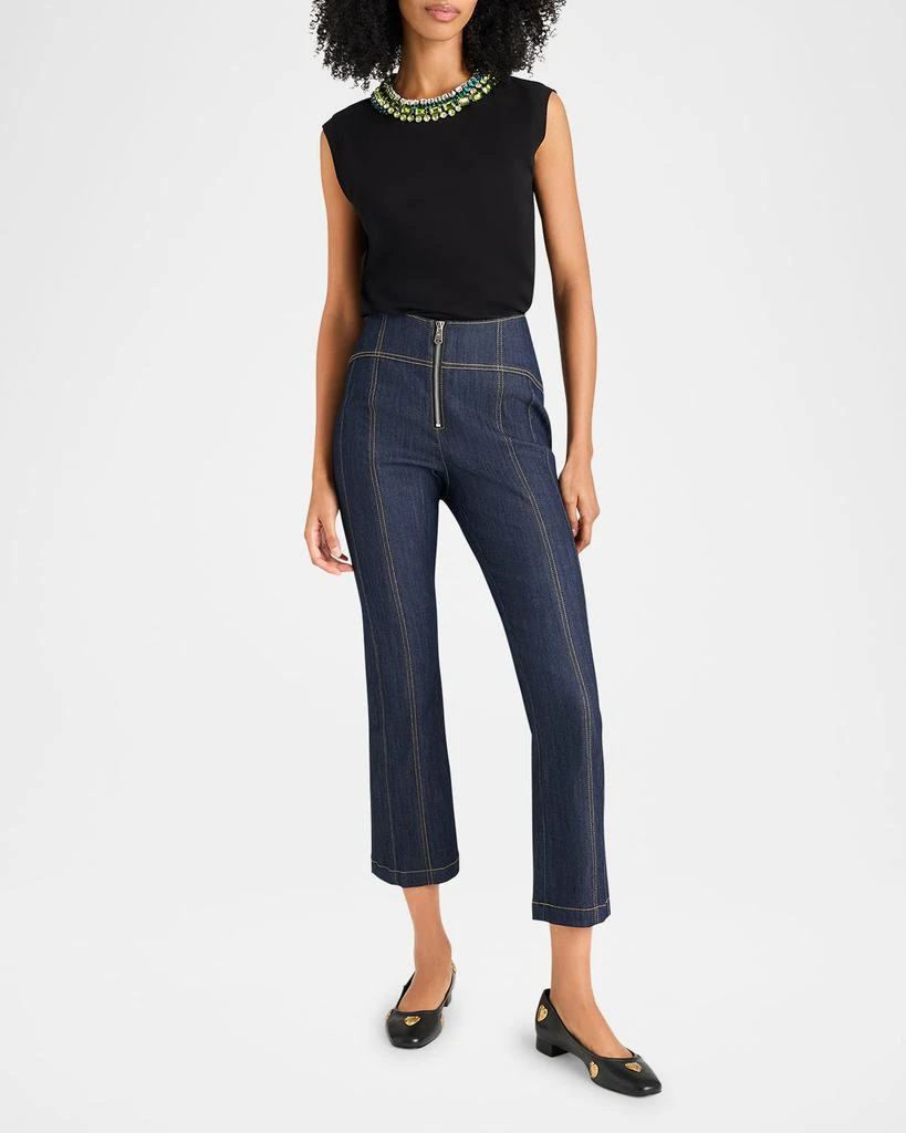 Cinq a Sept Blaine Crystal-Embellished Tee 2