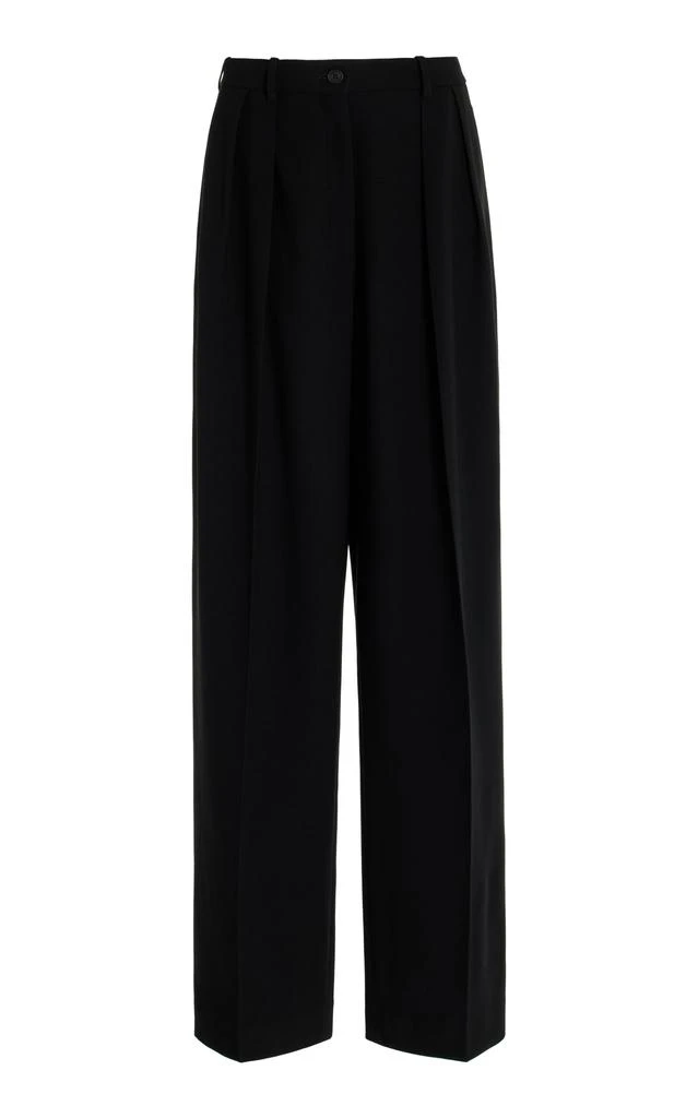The Row The Row - Igor Wool-Blend Pants - Black - US 10 - Moda Operandi 1