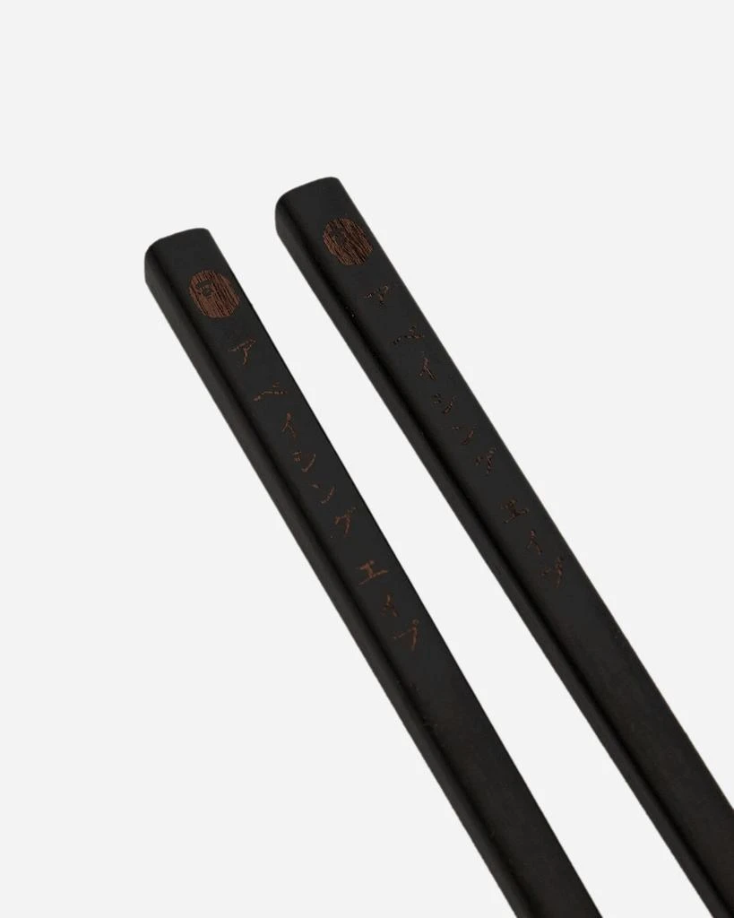 A Bathing Ape Ape Head Chopsticks Black 3