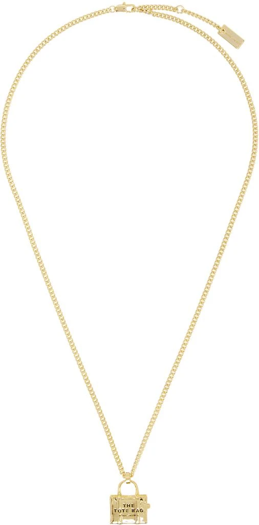 Marc Jacobs Gold 'The Tote Bag' Necklace 1