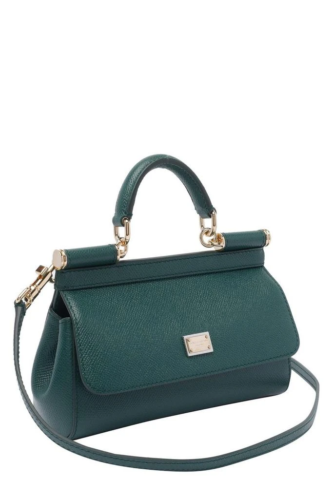 Dolce 
Gabbana Dolce 
Gabbana Logo Plaque Small Sicily Handbag 3