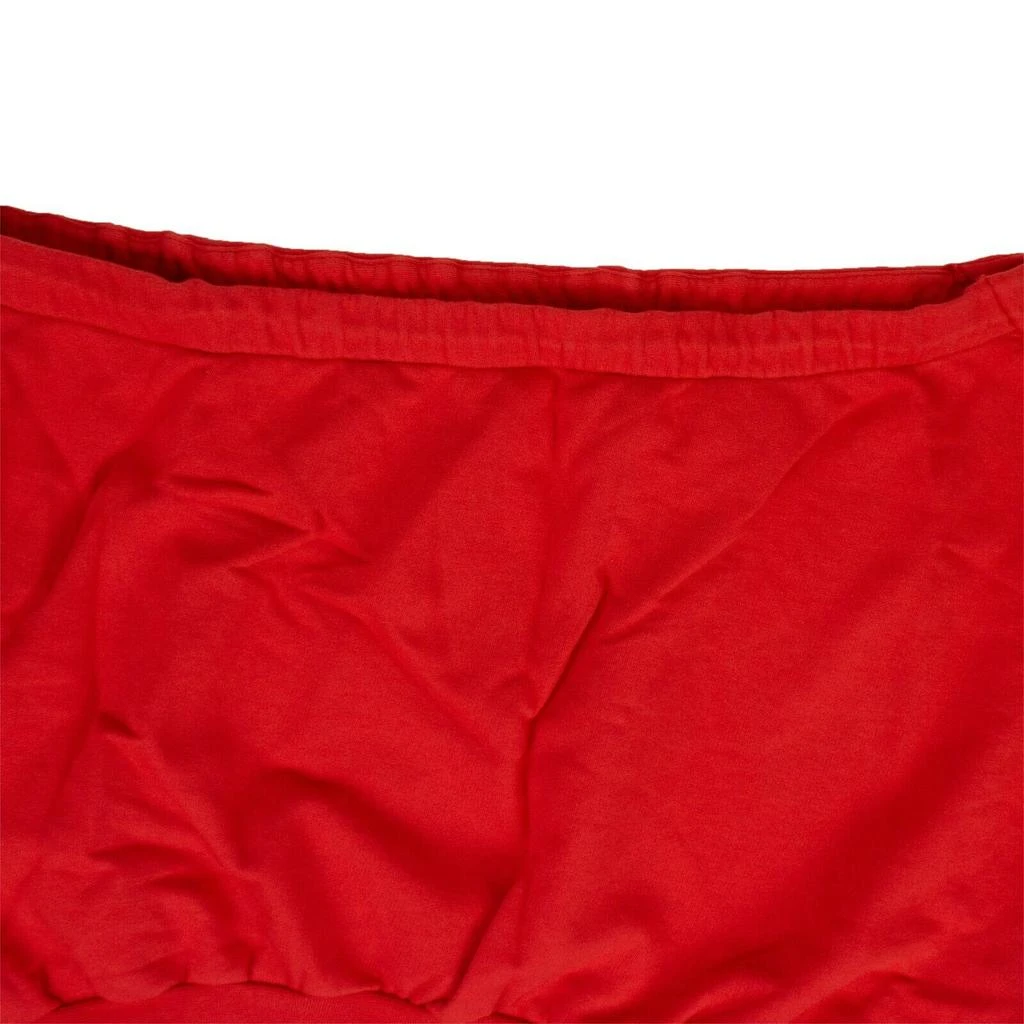 Unravel Project Off The Shoulder Sweatshirt - Red 3