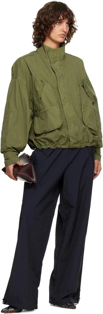 Off-White Black Active Double Arrow Nylon Track Pants 4