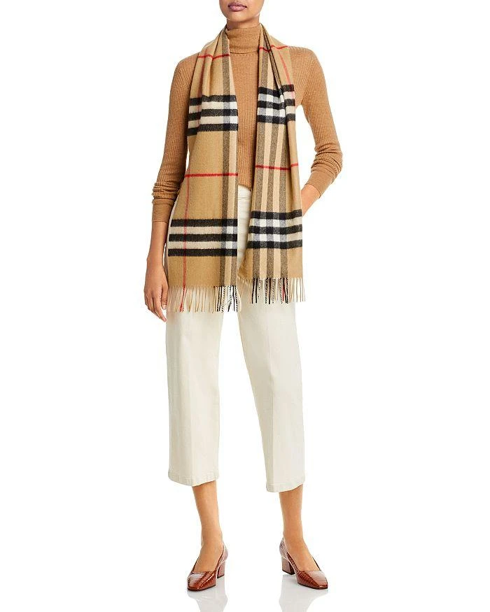 Burberry Classic Check Cashmere Scarf 3