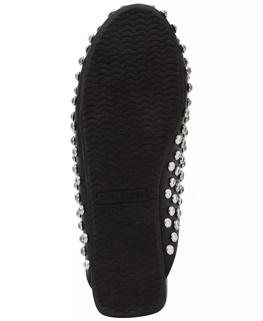 Steve Madden Women's Glimmer Embellished Slide Mule Clogs 5