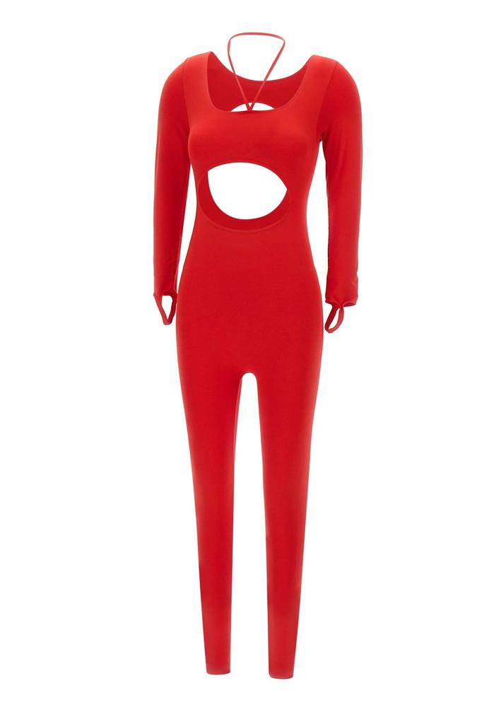 ANDREA ADAMO Andrea Adamo Cutout Long Jumpsuit