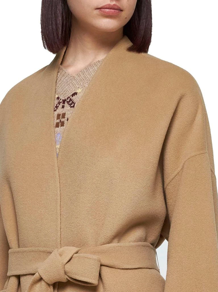 Weekend Max Mara Weekend Max Mara Eris Belted Long-Sleeved Coat 4