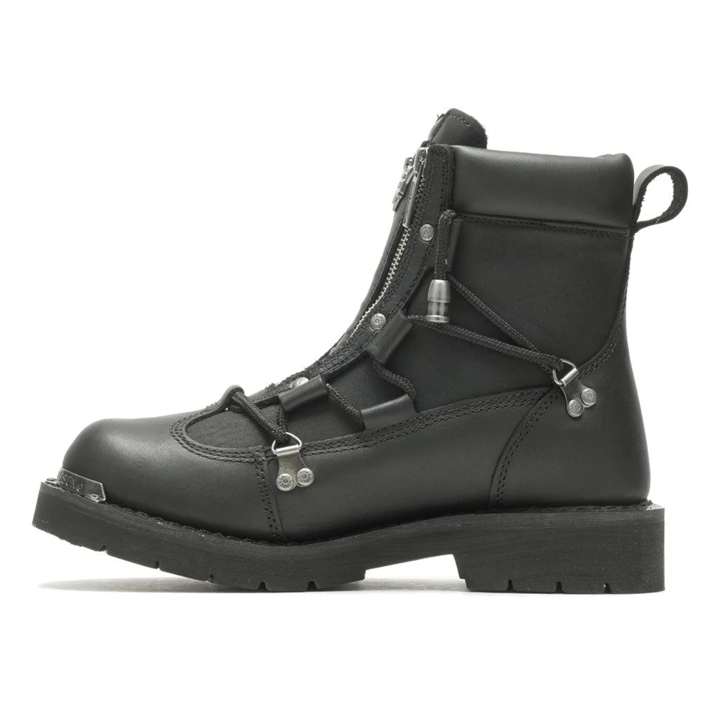 Harley Davidson Brake Light Round Toe Motorcycle Boots 3
