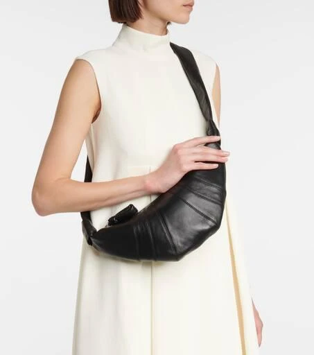 Lemaire Croissant Small leather shoulder bag 2