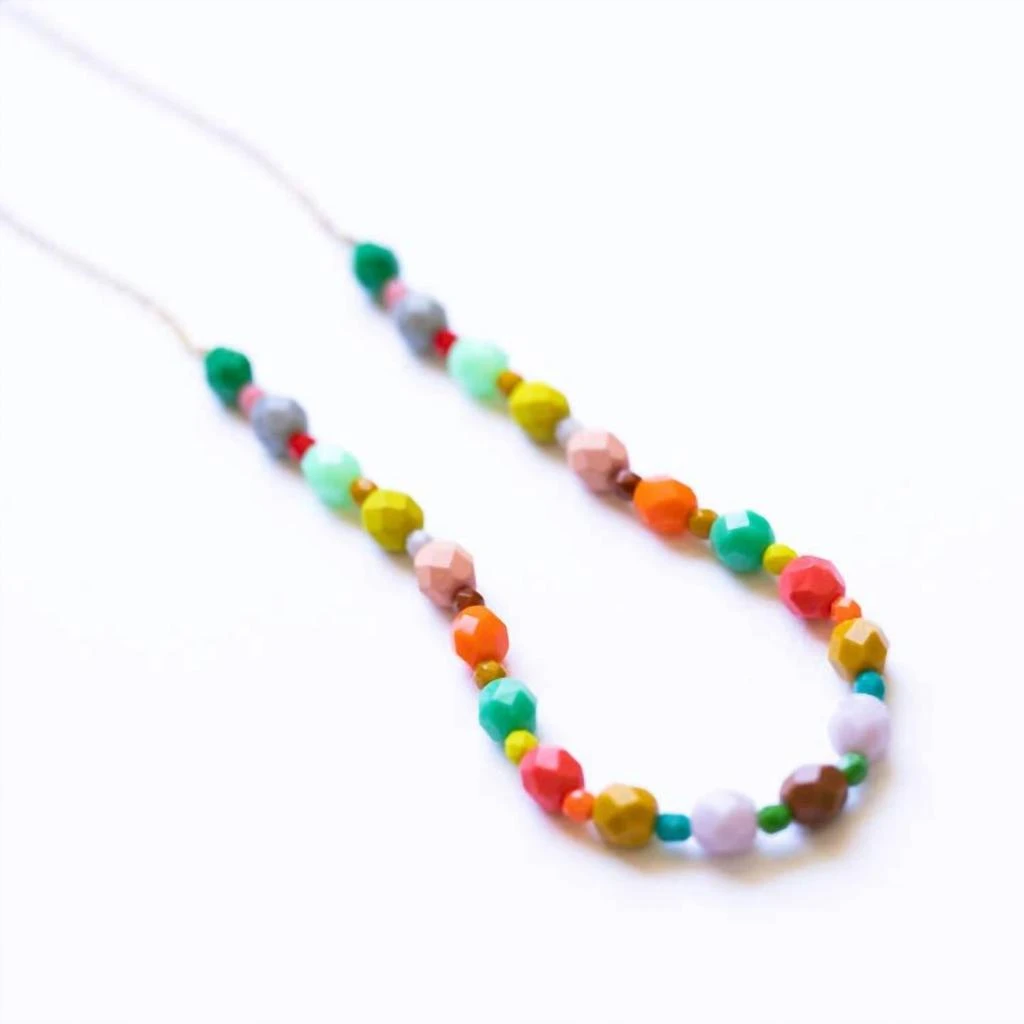 SA Collective Sa Collective - Women
s Colorful Beaded Statement Necklace 3