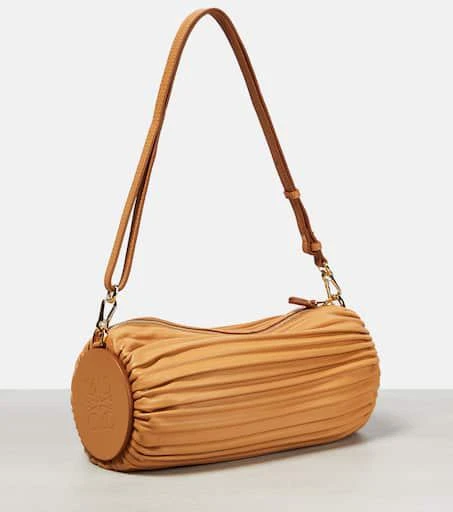 Loewe Bracelet pleated leather shoulder bag 4