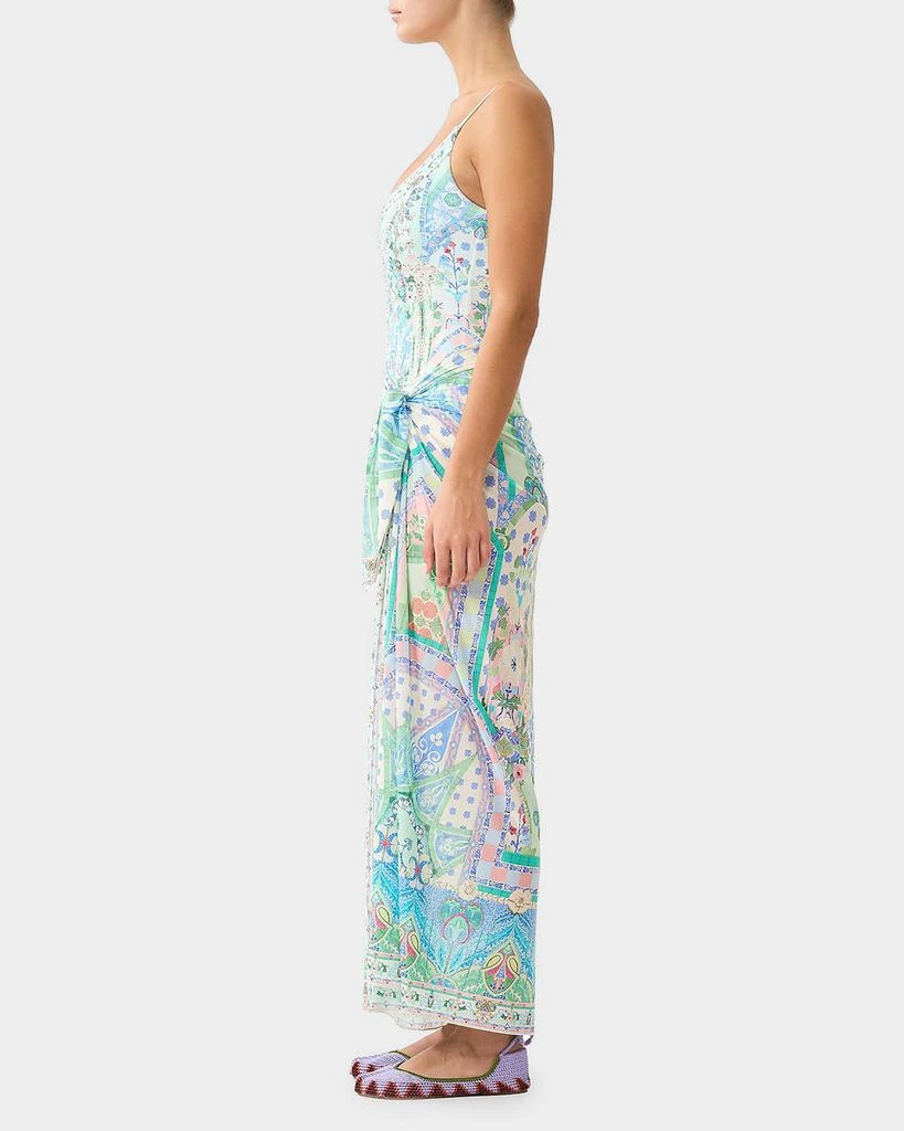 Camilla Midsummer Mosaics Multiwear Long Sarong Coverup 6