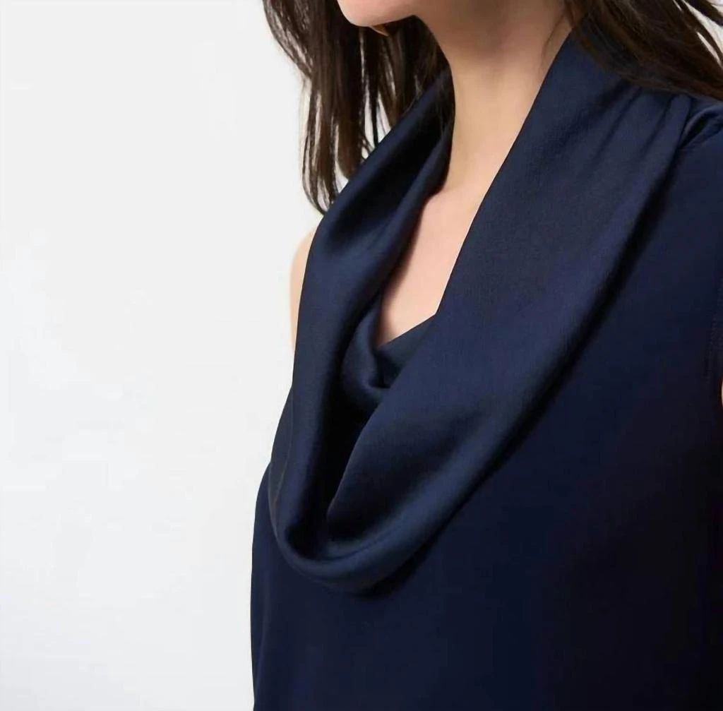 JOSEPH RIBKOFF Joseph Ribkoff - Silky Knit Cowl Neck Sleeveless Top 3