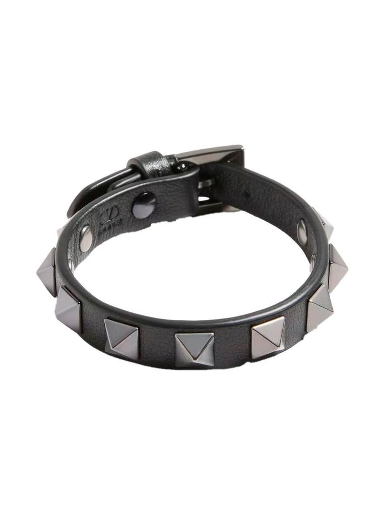 Our Legacy Black Spine Leather Bracelet - Fashion Accessories
