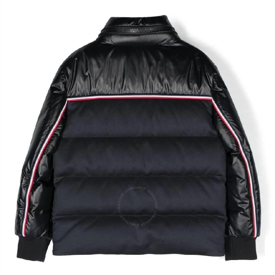 Moncler Boys Stripe Trim Logo Jacket 2