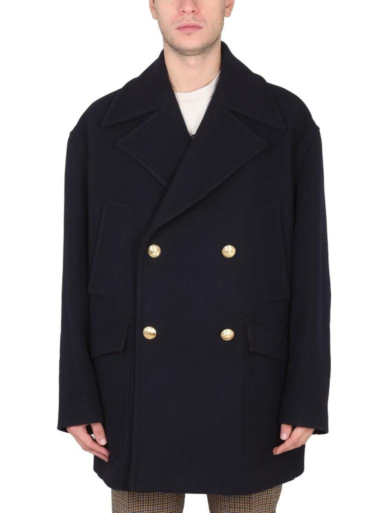 Palm Angels Palm Angels Double-Breasted Coat - Coats