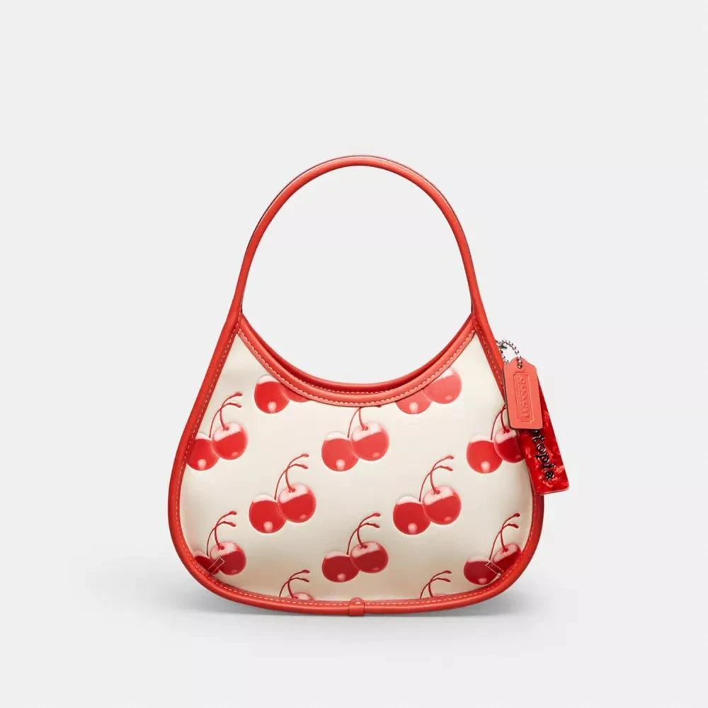 Coach Ergo Bag In Coachtopia Leather With Cherry Print 1