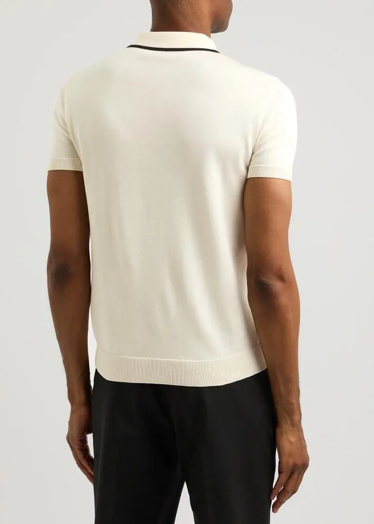 Valentino Knitted cotton polo shirt 3