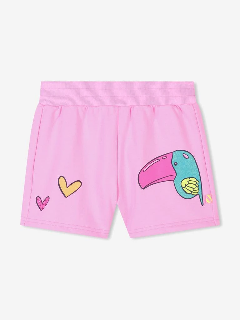 Billieblush Girls Illustrated Shorts in Pink 1