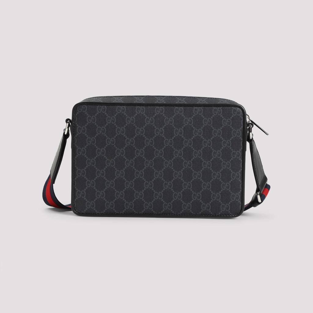 ショルダーバッグ GUCCI GG Medium Crossbody Bag GG Supreme medium crossbody bag in black leather | GUCCI® US