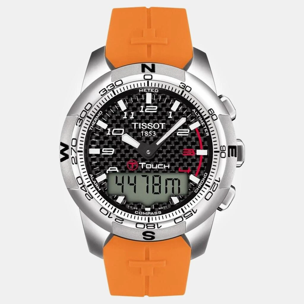 Tissot Tissot T-Touch Black Orange Digital Multi Function Watch T0474204720701 42mm 1