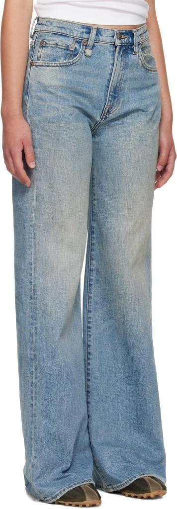 R13 Blue Straight Jeans 2