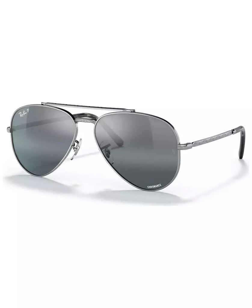 Ray-Ban Unisex Polarized Sunglasses, New Aviator, Sunglass Hut Exclusive 1