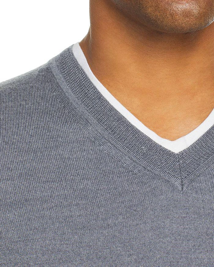 The Men's Store at Bloomingdale's V-Neck Merino Sweater - Exclusive 5