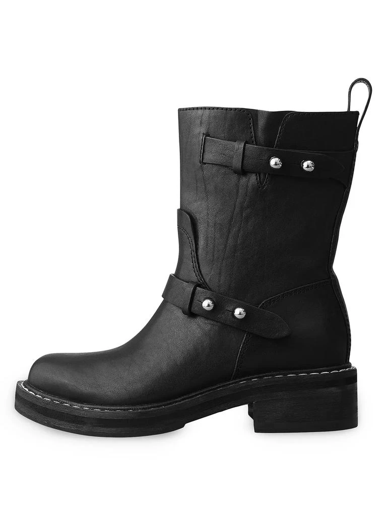 Rag & Bone Leather Moto Boots 1