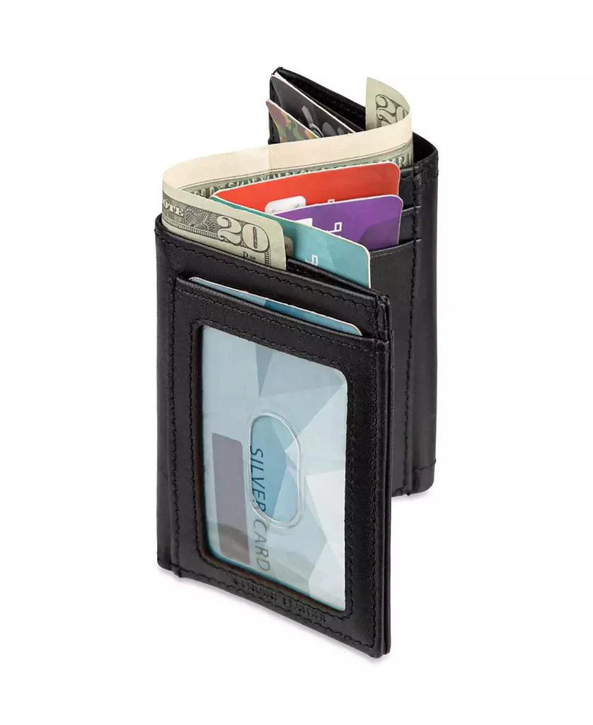 Dockers Men's RFID Leather Z-Fold Trifold Wallet 7