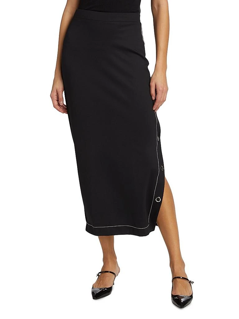 ROSETTA GETTY Midi Snap Skirt 3