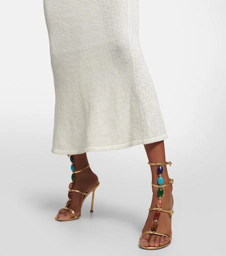 Gianvito Rossi Shanti embellished leather sandals 4