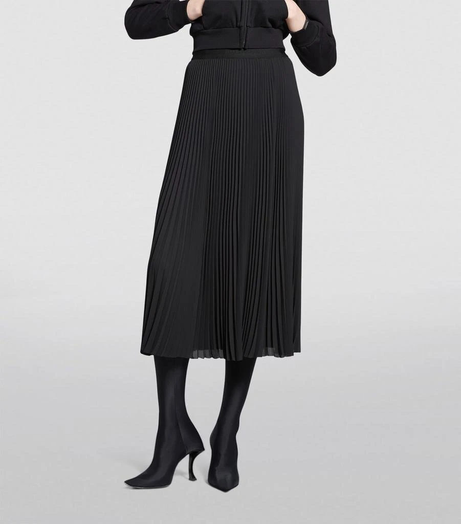 Balenciaga Elasticated-Waist Pleated Skirt 6