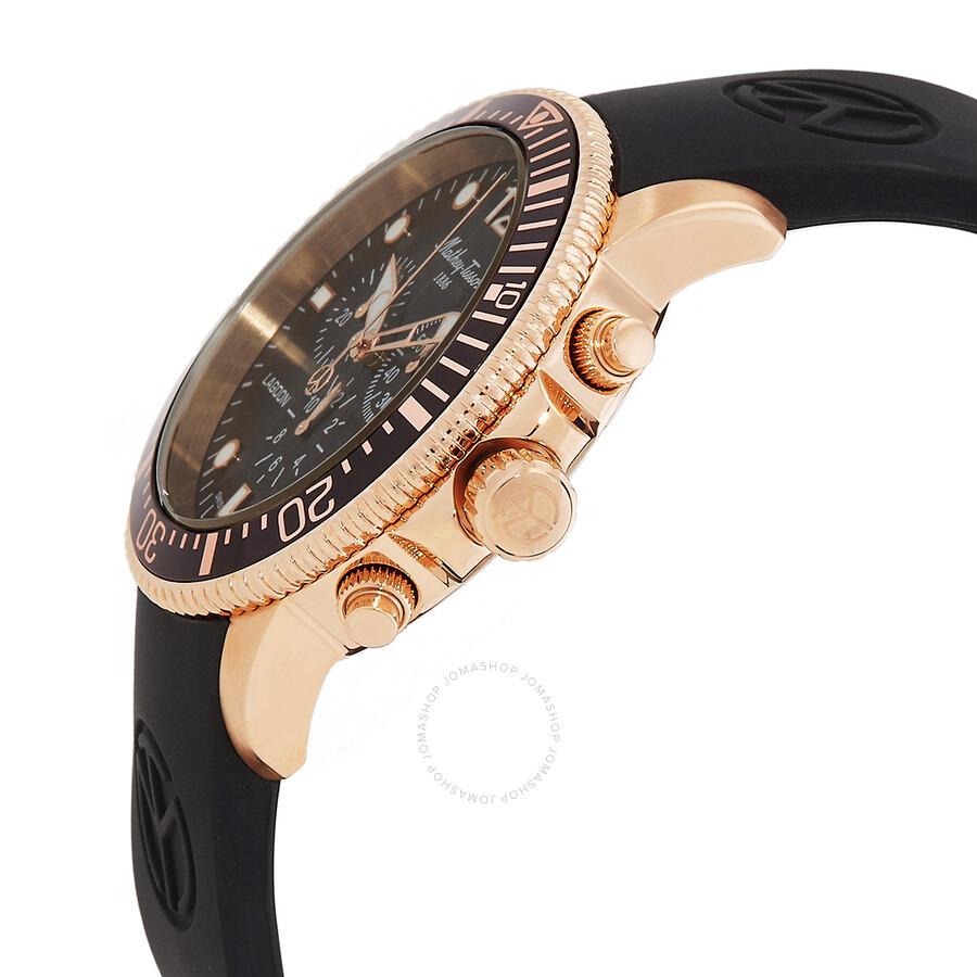Mathey-Tissot Lagoon Chronograph Quartz Black Dial Men's Watch H123CHPLN