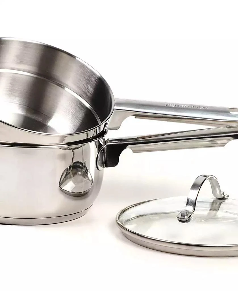 RSVP International Endurance Stainless Steel 3 Piece 2 Qt Double Boiler 4