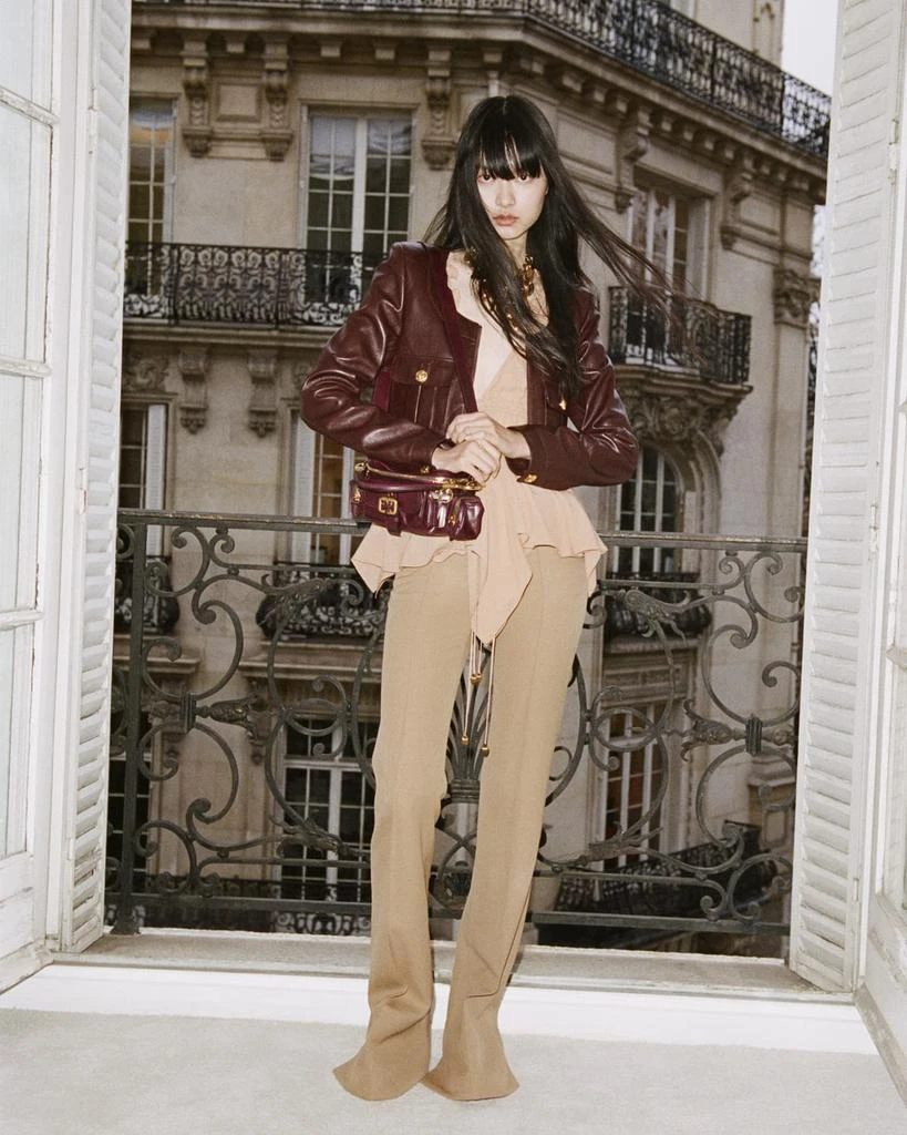 Chloé Ruffle Top with Tie Waist 2