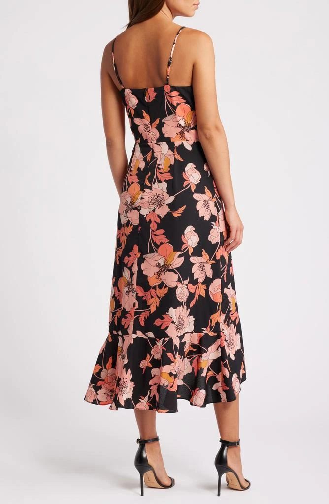 Chelsea28 Faux Wrap Midi Dress 2