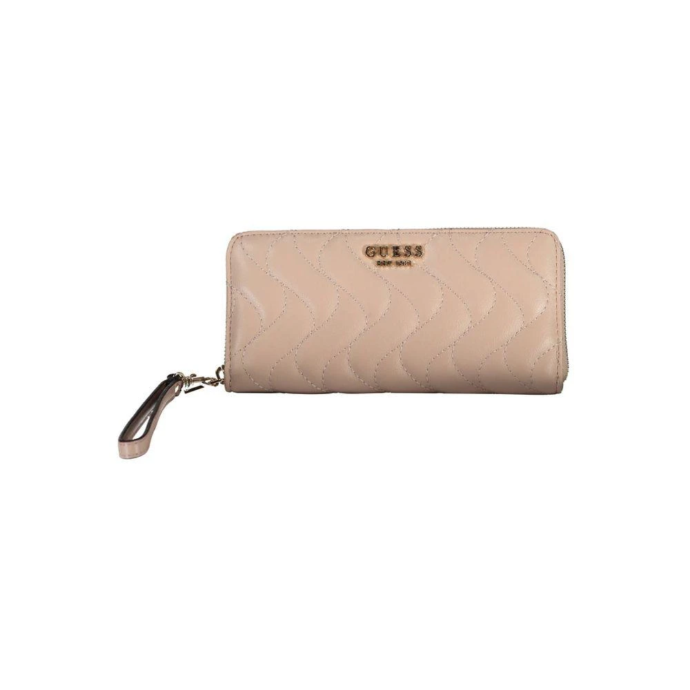 Guess Jeans Pink Polyethylene Women Wallet 1