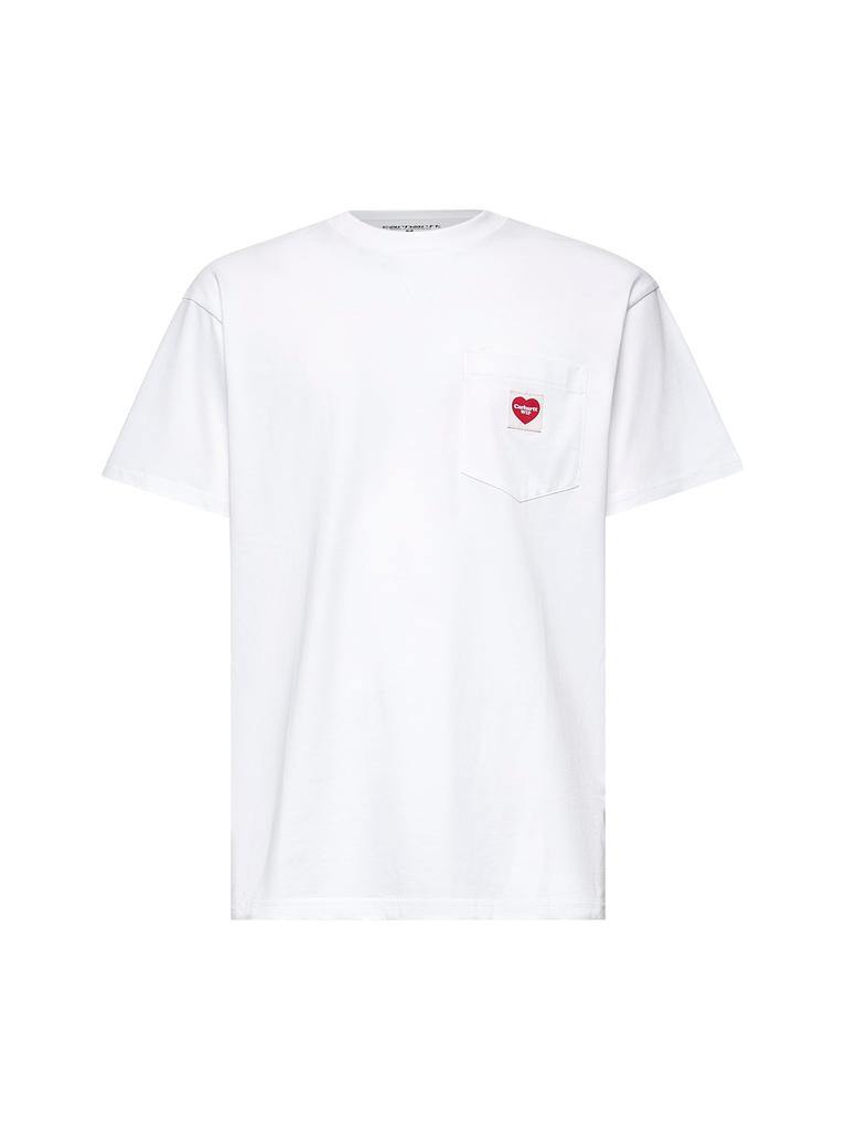 Carhartt WIP CARHARTT WIP | White cotton S/S Pocket Heart T-shirt | Man | L