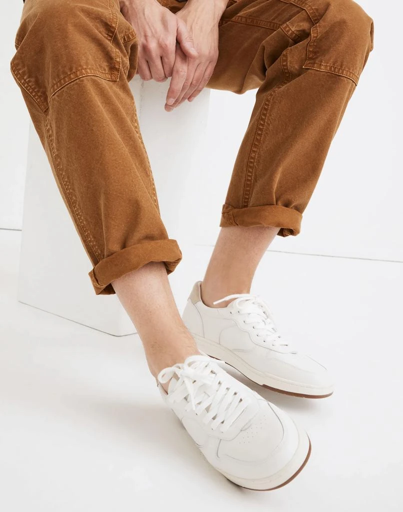 Madewell Court Sneakers in Colorblock Leather and Suede 3