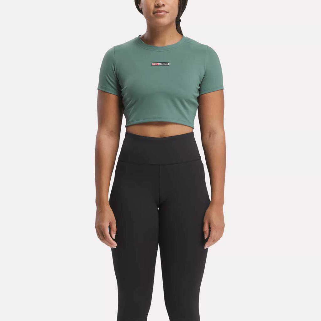 Reebok Women's Lux Bold Cropped Tee