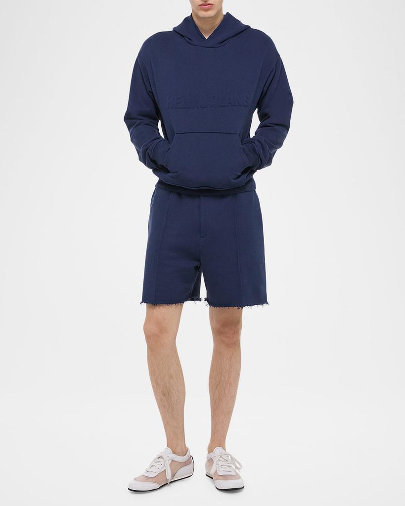 Helmut Lang Men's Embossed Studio Hoodie