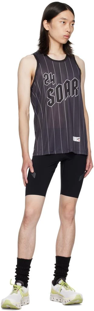 Soar Running Black Half Tights Shorts 4