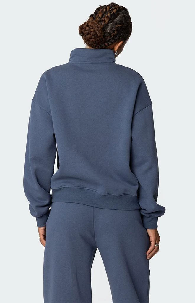 Edikted NY Quarter Zip Sweatshirt 5