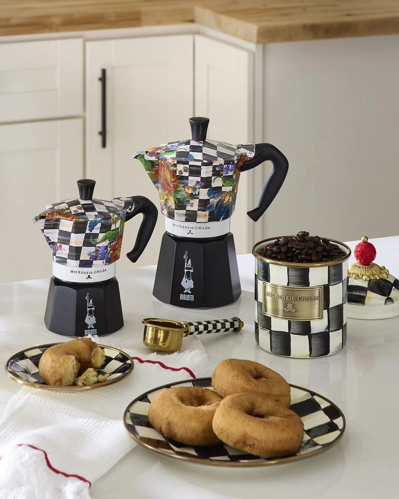 MacKenzie-Childs x Bialetti Moka Express Courtly Flower Market Stovetop Coffee Pot 1