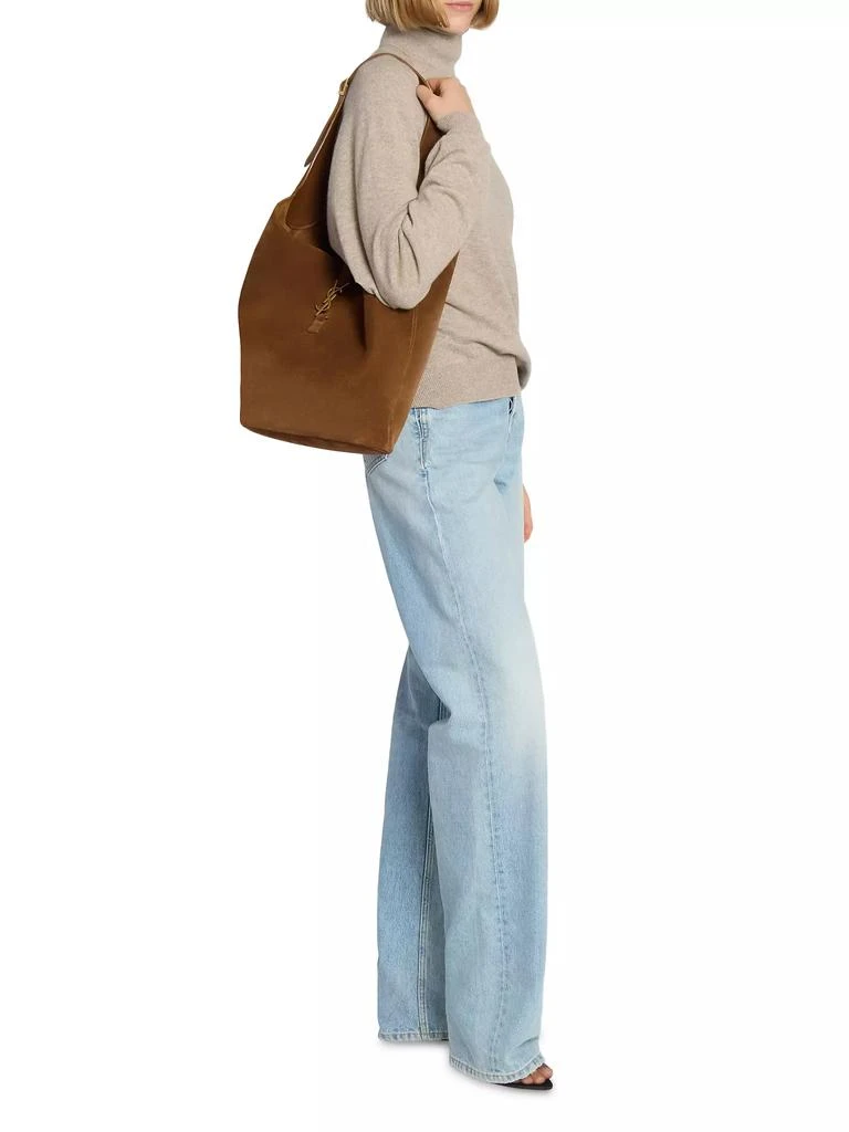 Yves Saint Laurent Le 5 7 Hobo Bag in Suede 2